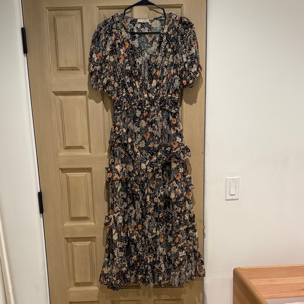 Ulla Johnson Silk gown size 4 worn once